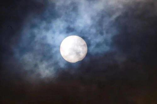 网红拍日环食图片大全,网红镜头下的日环食视觉盛宴